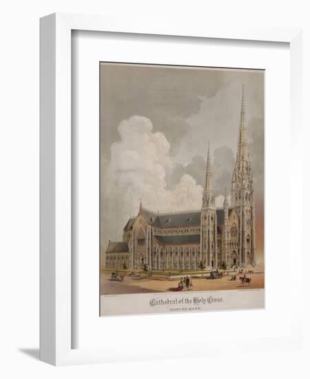 Cathedral of the Holy Cross-Buford-Framed Art Print