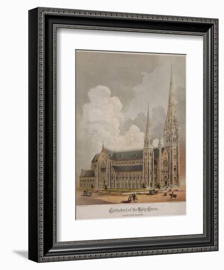 Cathedral of the Holy Cross-Buford-Framed Art Print
