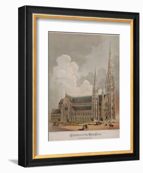 Cathedral of the Holy Cross-Buford-Framed Art Print