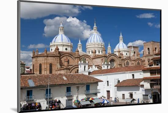 Cathedral of the Immaculate Conception, Built in 1885, Cuenca, Ecuador-Peter Adams-Mounted Photographic Print