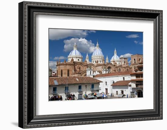 Cathedral of the Immaculate Conception, Built in 1885, Cuenca, Ecuador-Peter Adams-Framed Photographic Print