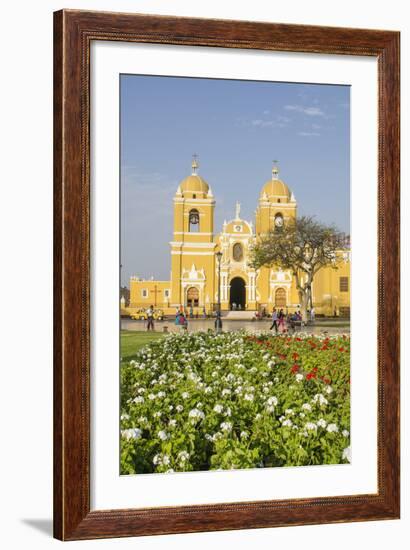 Cathedral of Trujillo from Plaza De Armas, Trujillo, Peru, South America-Michael DeFreitas-Framed Photographic Print