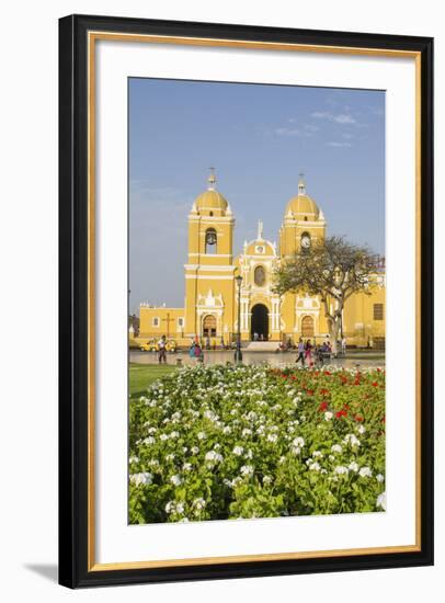 Cathedral of Trujillo from Plaza De Armas, Trujillo, Peru, South America-Michael DeFreitas-Framed Photographic Print