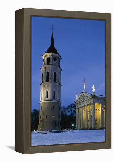 Cathedral of Vilnius-null-Framed Premier Image Canvas