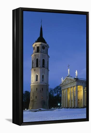 Cathedral of Vilnius-null-Framed Premier Image Canvas