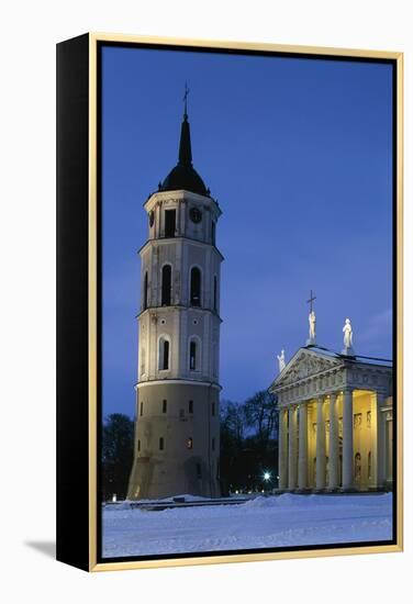 Cathedral of Vilnius-null-Framed Premier Image Canvas