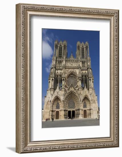 Cathedral, Rheims, UNESCO World Heritage Site, Marne, France, Europe-Rolf Richardson-Framed Photographic Print