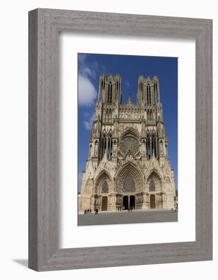 Cathedral, Rheims, UNESCO World Heritage Site, Marne, France, Europe-Rolf Richardson-Framed Photographic Print