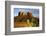 Cathedral Rock at Sunset, Prickly Pear Cactus, Sedona, Arizona, Usa-Michel Hersen-Framed Photographic Print