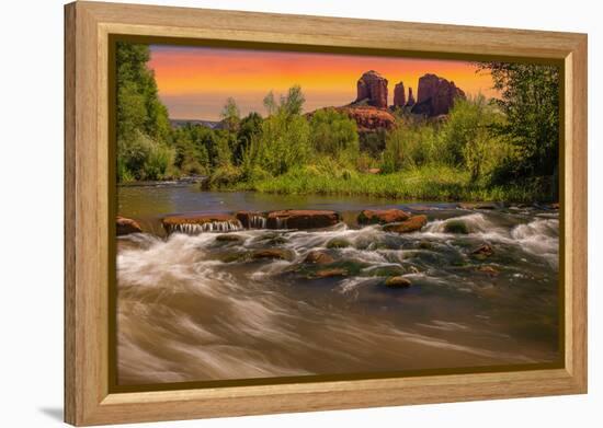 Cathedral Rock in Sedona, Arizona-diro-Framed Premier Image Canvas