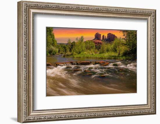 Cathedral Rock in Sedona, Arizona-diro-Framed Photographic Print