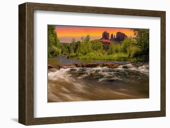 Cathedral Rock in Sedona, Arizona-diro-Framed Photographic Print