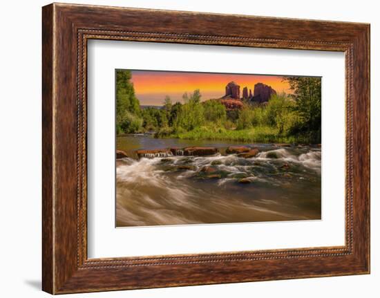 Cathedral Rock in Sedona, Arizona-diro-Framed Photographic Print