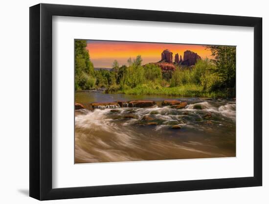 Cathedral Rock in Sedona, Arizona-diro-Framed Photographic Print