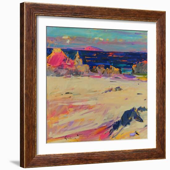 Cathedral Rock, Iona, 2022 (Oil)-Peter Graham-Framed Giclee Print