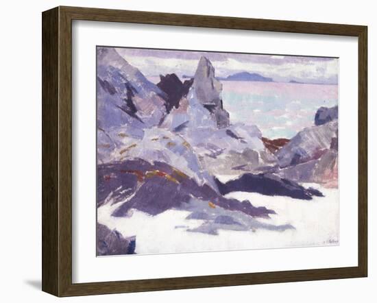 Cathedral Rock, Iona-Francis Campbell Boileau Cadell-Framed Giclee Print