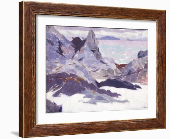 Cathedral Rock, Iona-Francis Campbell Boileau Cadell-Framed Giclee Print