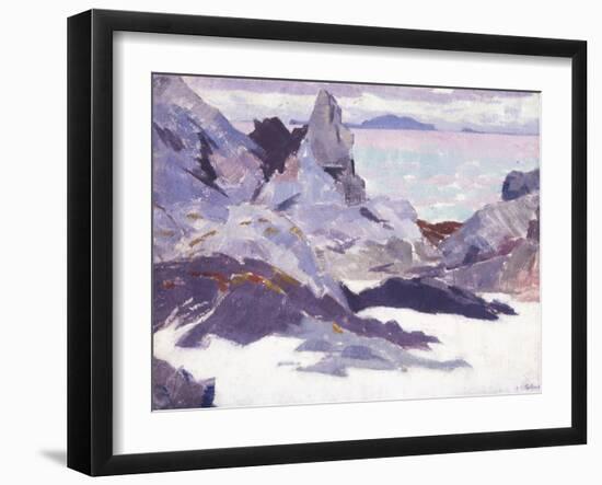 Cathedral Rock, Iona-Francis Campbell Boileau Cadell-Framed Giclee Print