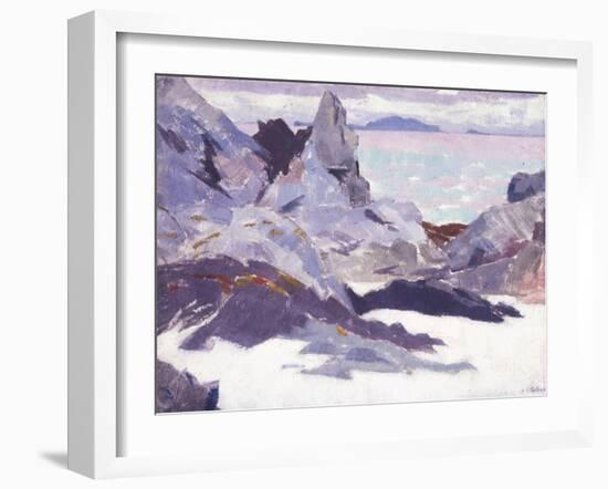 Cathedral Rock, Iona-Francis Campbell Boileau Cadell-Framed Giclee Print