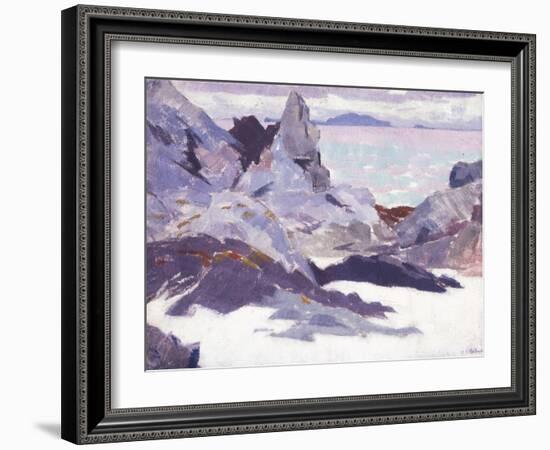 Cathedral Rock, Iona-Francis Campbell Boileau Cadell-Framed Giclee Print