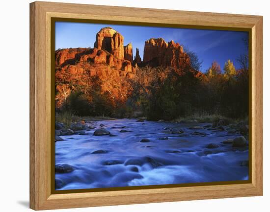 Cathedral Rock, Oak Creek, Arizona, USA-Charles Gurche-Framed Premier Image Canvas