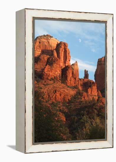 Cathedral Rock, Red Rock State Park, Sedona, Arizona-Natalie Tepper-Framed Stretched Canvas