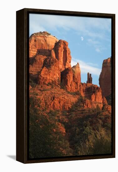 Cathedral Rock, Red Rock State Park, Sedona, Arizona-Natalie Tepper-Framed Stretched Canvas