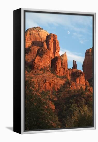 Cathedral Rock, Red Rock State Park, Sedona, Arizona-Natalie Tepper-Framed Stretched Canvas