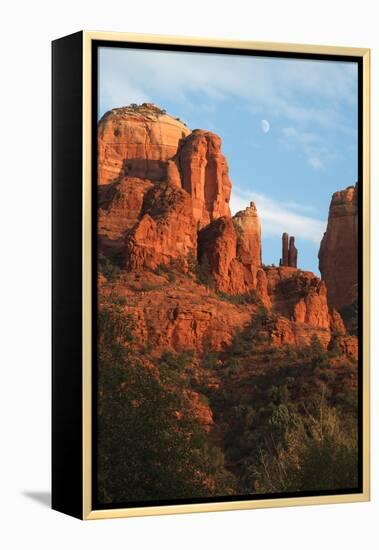 Cathedral Rock, Red Rock State Park, Sedona, Arizona-Natalie Tepper-Framed Stretched Canvas