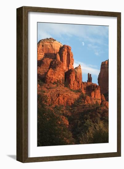 Cathedral Rock, Red Rock State Park, Sedona, Arizona-Natalie Tepper-Framed Photo