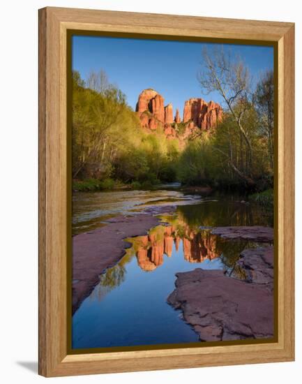 Cathedral Rock Reflection-Michael Blanchette Photography-Framed Premier Image Canvas