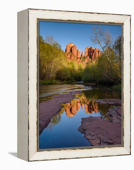 Cathedral Rock Reflection-Michael Blanchette Photography-Framed Premier Image Canvas