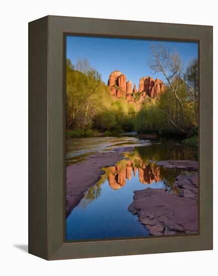 Cathedral Rock Reflection-Michael Blanchette Photography-Framed Premier Image Canvas