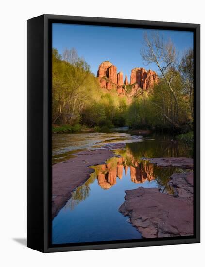 Cathedral Rock Reflection-Michael Blanchette Photography-Framed Premier Image Canvas