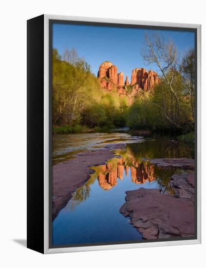 Cathedral Rock Reflection-Michael Blanchette Photography-Framed Premier Image Canvas