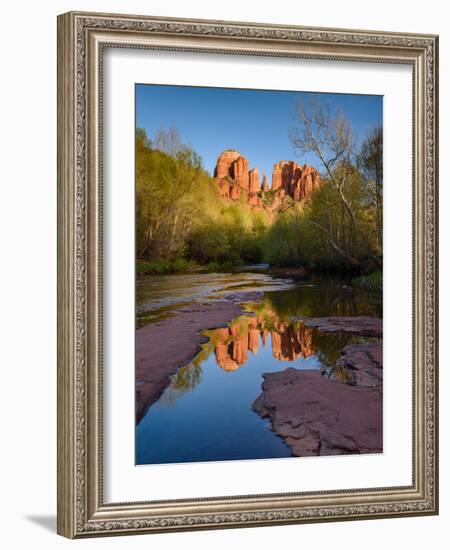 Cathedral Rock Reflection-Michael Blanchette Photography-Framed Photographic Print