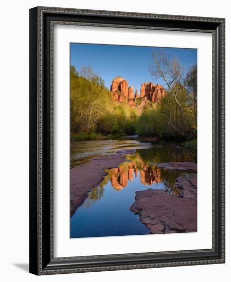 Cathedral Rock Reflection-Michael Blanchette Photography-Framed Photographic Print