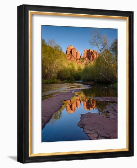 Cathedral Rock Reflection-Michael Blanchette Photography-Framed Photographic Print