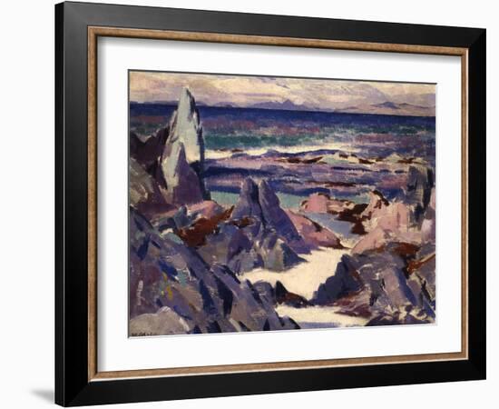 Cathedral Rock, Rhum, from Iona-Francis Campbell Boileau Cadell-Framed Giclee Print