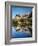 Cathedral Rocks and Bridalveil Fall Reflected in the Merced River of Yosemite Valley-Ann Collins-Framed Photographic Print