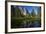 Cathedral Rocks and Pond in Yosemite Valley, Yosemite NP, California-David Wall-Framed Photographic Print