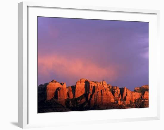 Cathedral Rocks in Sedona, Arizona, USA-Chuck Haney-Framed Photographic Print