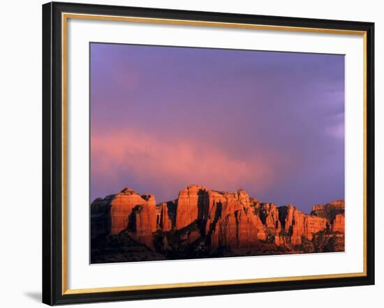 Cathedral Rocks in Sedona, Arizona, USA-Chuck Haney-Framed Photographic Print