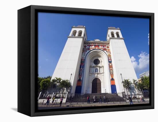 Cathedral, San Salvador, El Salvador, Central America-Christian Kober-Framed Premier Image Canvas