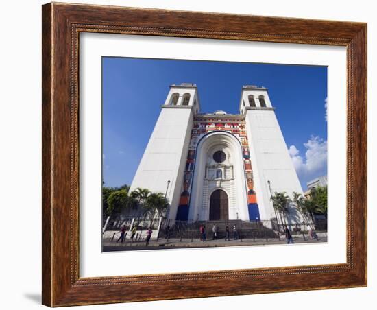 Cathedral, San Salvador, El Salvador, Central America-Christian Kober-Framed Photographic Print