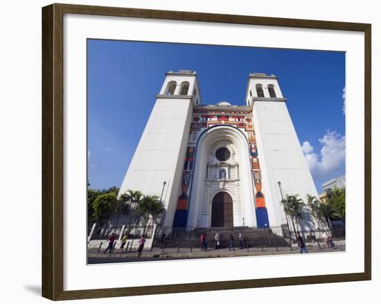 Cathedral, San Salvador, El Salvador, Central America-Christian Kober-Framed Photographic Print