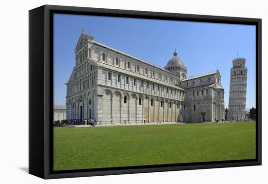 Cathedral Santa Maria Assunta, Piazza Del Duomo, Cathedral Square, Campo Dei Miracoli, Pisa, Italy-Peter Richardson-Framed Premier Image Canvas