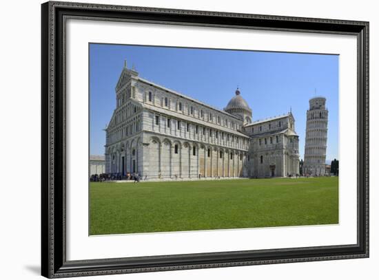 Cathedral Santa Maria Assunta, Piazza Del Duomo, Cathedral Square, Campo Dei Miracoli, Pisa, Italy-Peter Richardson-Framed Photographic Print