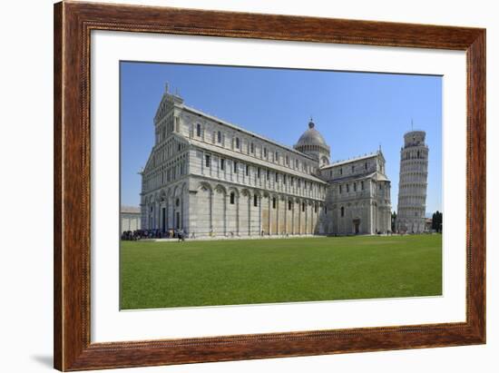 Cathedral Santa Maria Assunta, Piazza Del Duomo, Cathedral Square, Campo Dei Miracoli, Pisa, Italy-Peter Richardson-Framed Photographic Print