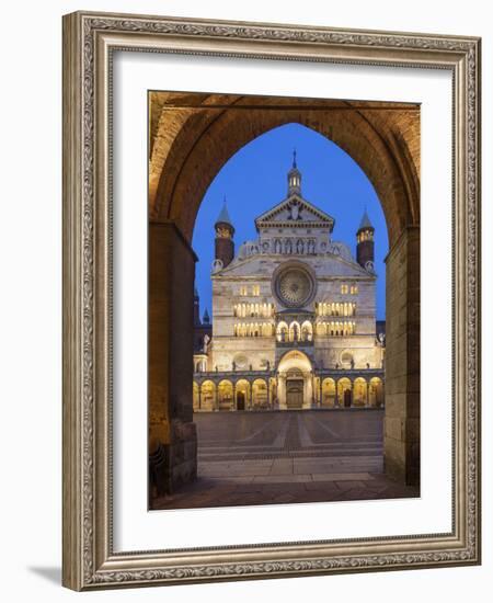 Cathedral Square, Cremona, Lombardy, Italy-ClickAlps-Framed Photographic Print